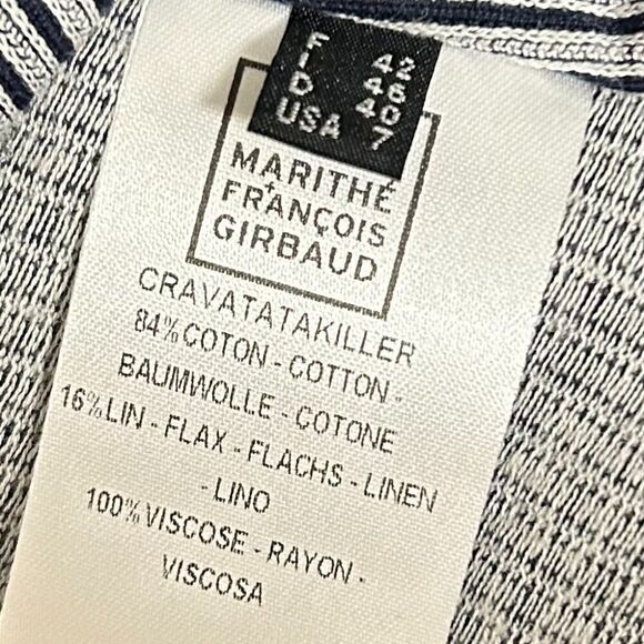 Vintage 90’s Marithe Francois Girbaud Striped Blazer - Picture 7 of 11